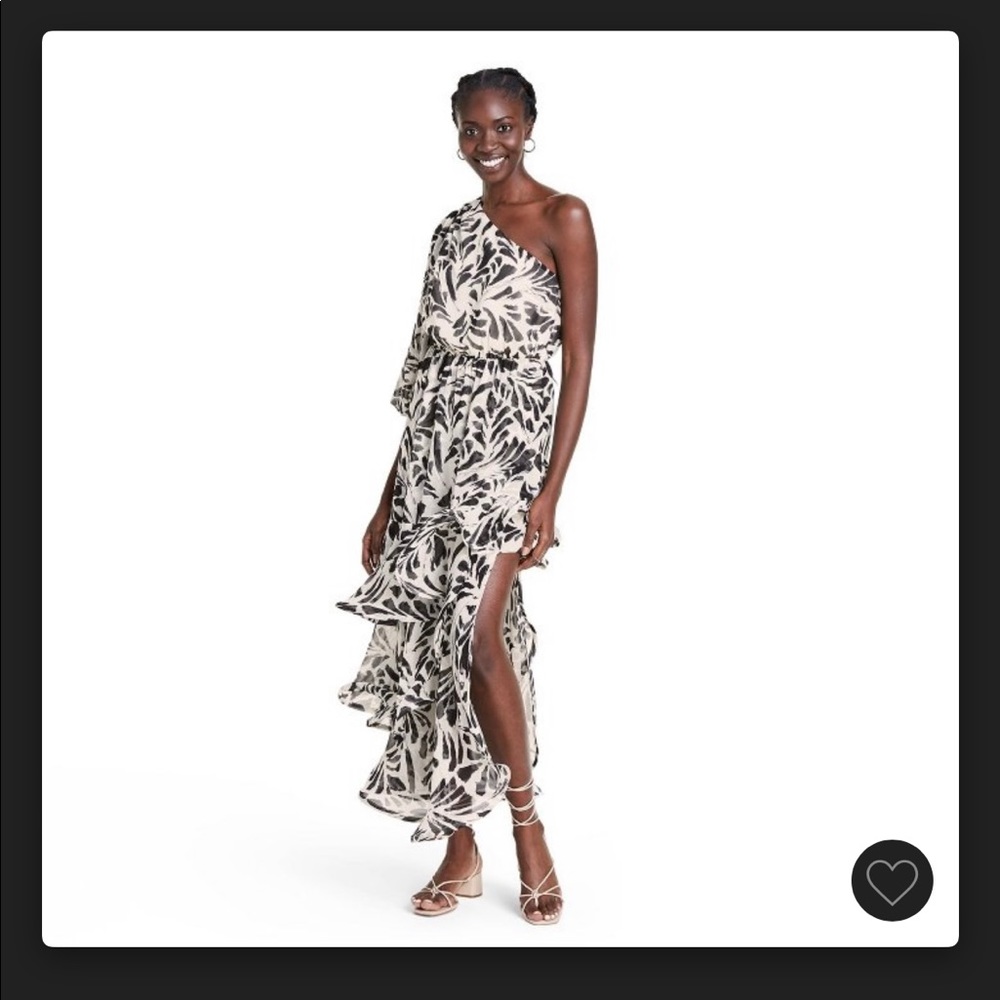 Alexis for target botanical one shoulder dress